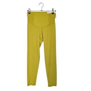 Offline by‎ Aerie Leggings Women's Medium Yellow Hi-Rise Workout Yoga Stretch